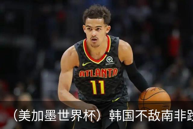 （美加墨世界杯）韩国不敌南非跌至小组第三 出线前景待定
